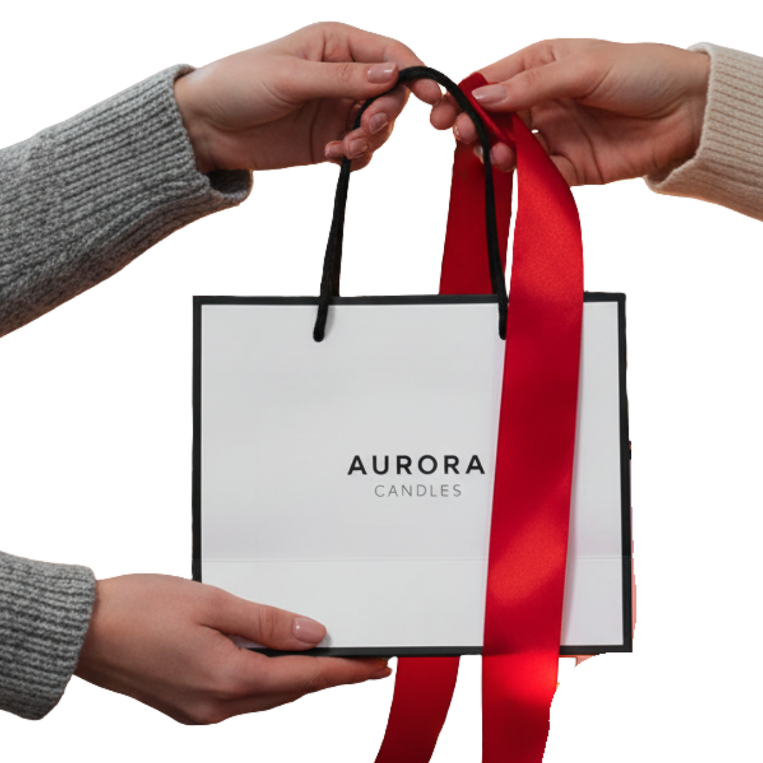Aurora Candles dovanų maišelis  🛍